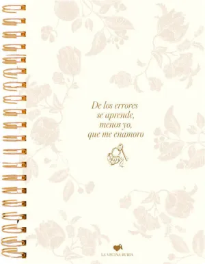 LIBRETA A4 LISA ESPIRAL ERRORES SE APRENDE VECINA RUBIA