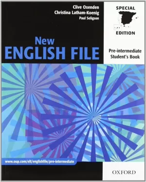 NEW ENGLISH FILE PRE-INTERMEDIATE. STUDENT'S BOOK AND WORKBOOK WITH KEY MULTI-RO