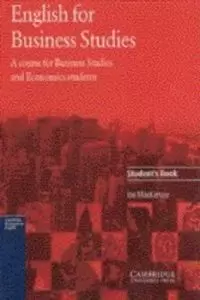 ENGLISH FOR BUSINES STUDIES (STUDENT,S BOOK)