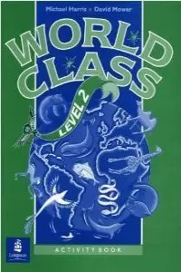 WORLD CLASS. LEVEL 2. ACTIVITY BOOK