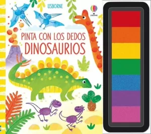 DINOSAURIOS PINTA CON LOS DEDOS