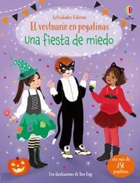 UNA FIESTA DE MIEDO. EL VESTUARIO EN PEGATINAS