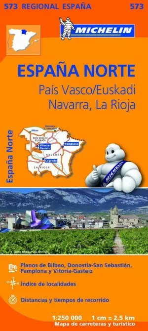 MAPA REGIONAL PAÍS VASCO/EUSKADI, NAVARRA, LA RIOJA