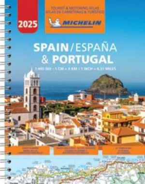 ESPAÑA & PORTUGAL 2025 - ATLAS DE CARRETERAS Y TURISMO