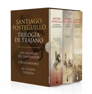 TRILOGIA DE TRAJANO (ESTUCHE): LOS ASESINOS DEL EMPERADOR + CIRCO MAXIMO + LA LEGION PERDIDA