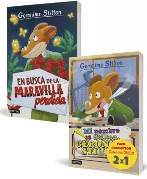 GERONIMO STILTON. PACK RATOLECTOR GERONIMO STILTON. PACK RATOLECTOR