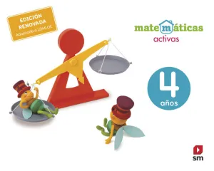 MATEMÁTICAS ACTIVAS. 4 AÑOS MATEMÁTICAS ACTIVAS. 4 AÑOS