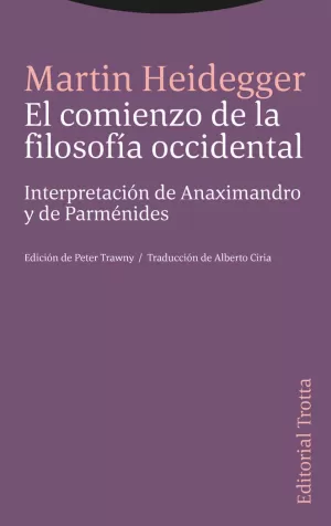 EL COMIENZO DE LA FILOSOFIA OCCIDENTAL EL COMIENZO DE LA FILOSOFIA OCCIDENTAL