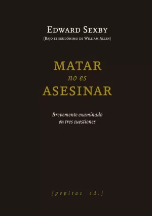 MATAR NO ES ASESINAR