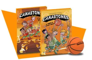 ESTUCHE CANASTONES: 2 LIBROS + PELOTA