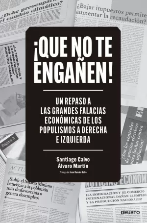 ¡QUE NO TE ENGAÑEN! ¡QUE NO TE ENGAÑEN!