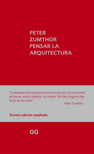 PENSAR LA ARQUITECTURA PENSAR LA ARQUITECTURA