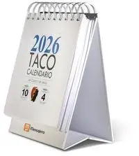 TACO 2026 CALENDARIO DEL CORAZON DE JESUS MESA