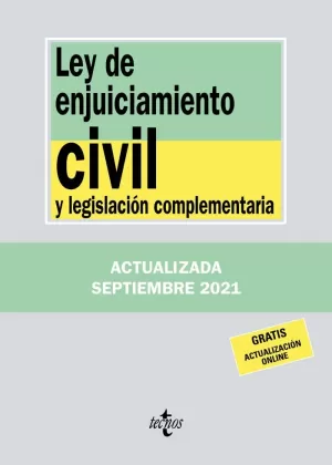 LEY DE ENJUICIAMIENTO CIVIL Y LEGISLACIÓN COMPLEMENTARIA