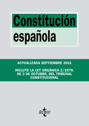 CONSTITUCIÓN ESPAÑOLA CONSTITUCIÓN ESPAÑOLA