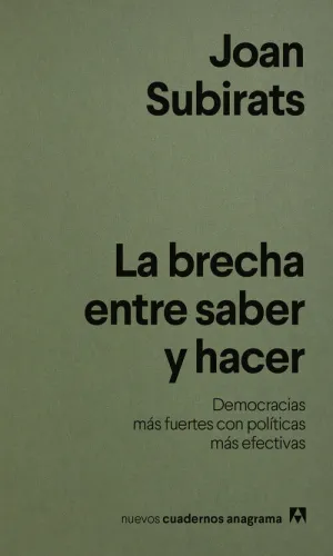 BRECHA ENTRE SABER Y HACER, LA