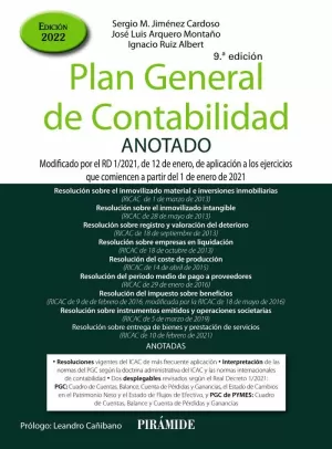 PLAN GENERAL DE CONTABILIDAD ANOTADO