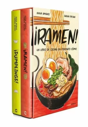 DUMPLING/RAMEN  PACK LA COCINA EN FORMATO COMIC