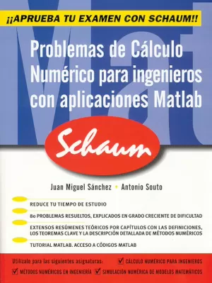 EBOOK-PROBLEMAS DE CALCULO NUMERICO PARA INGENIEROS EBOOK-PROBLEMAS DE CALCULO NUMERICO PARA INGENIEROS