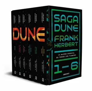 SAGA DUNE 1-6. DUNE-MESIAS DUNE-HIJOS DUNE-EMPERADOR DUNE-HEREJES DUNE-CASA CAPITULAR