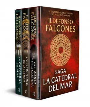 SAGA LA CATEDRAL DEL MAR PACK 3 VOLUMENES