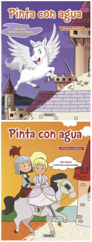 PINTA CON AGUA (2 TÍTULOS)