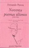 NOVENTA POEMAS ÚLTIMOS NOVENTA POEMAS ÚLTIMOS