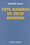 SIETE MANERAS DE DECIR MANZANA