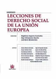LECCIONES DE DERECHO SOCIAL DE LA UNIÓN EUROPEA
