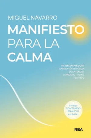 MANIFIESTO PARA LA CALMA