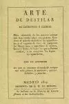 ARTE DE DESTILAR AGUARDIENTES Y LICORES
