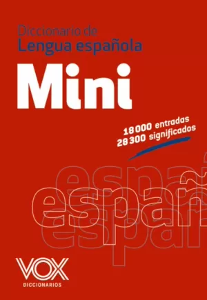 DICCIONARIO MINI DE LA LENGUA ESPAÑOLA