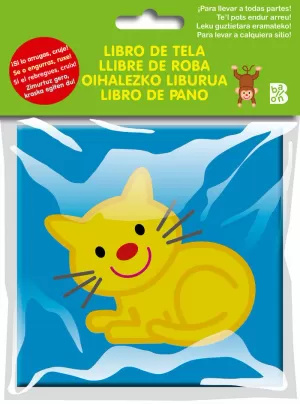 LIBRO DE TELA - GATO