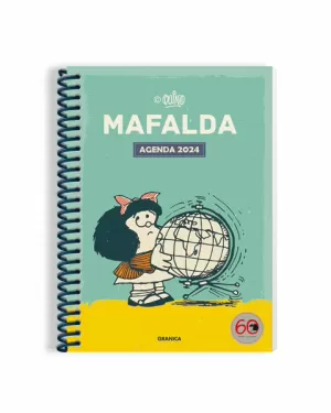 AGENDA ANILLAS 2024 MAFALDA TURQUESA AGENDA ANILLAS 2024 MAFALDA TURQUESA