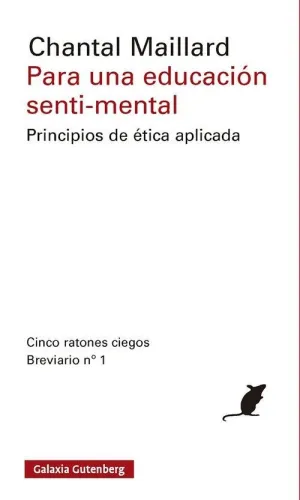 PARA UNA EDUCACIÓN SENTI-MENTAL